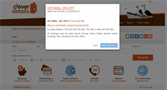 Desktop Screenshot of cleverdetails.com